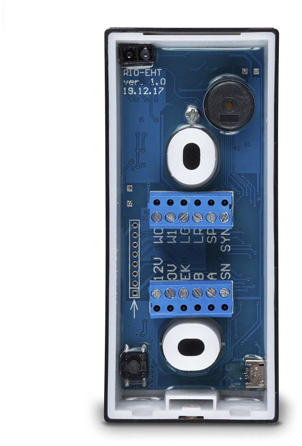 R10-EHT (Black) RusGuard Считыватель со встроенным контроллером — фото 1