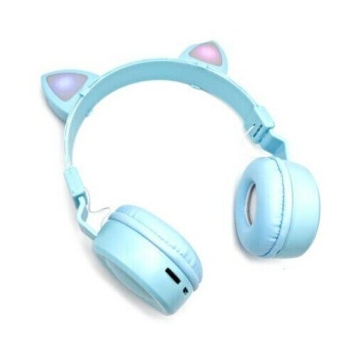 Беспроводные детские наушники c кошачьими ушками BK-38M мятные 149900₽