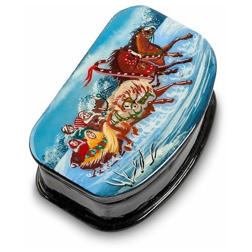 Шкатулка Русское гулянье (ручная работа)