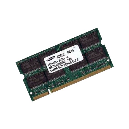 оперативная память samsung ddr 266 мгц dimm m368l1624dtl cb0 Оперативная память Samsung 512 МБ DDR 266 МГц SODIMM CL2.5 M470L6423EN0-CB0