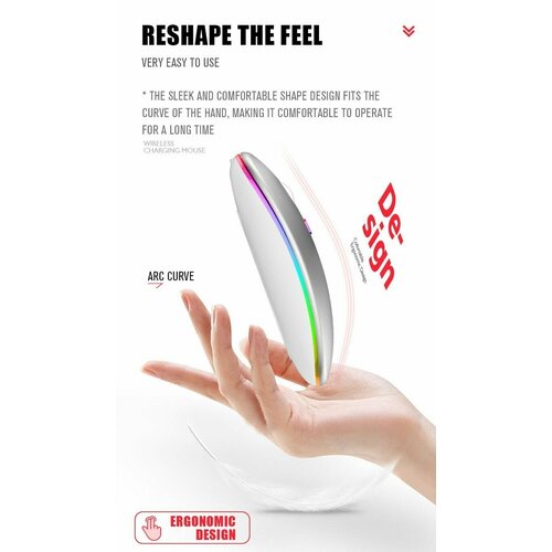 Bluetooth мышь светящаяся 24G USB 139900₽