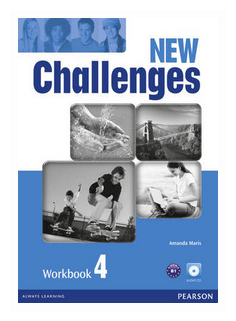 "New Challenges 4. Workbook" мелованная - фото №1