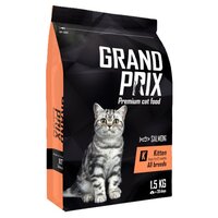 Сухой корм для котят GRAND PRIX с лососем 1.5 кг