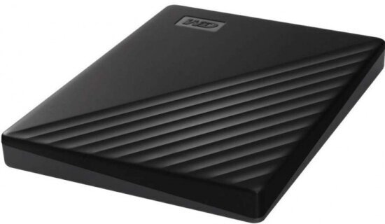 Внешний жесткий диск Western Digital WD My Passport, 5 ТБ, USB 3.2 Gen1 (WDBPKJ0050BBK-WESN) черный