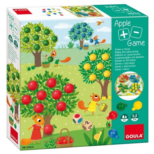 фото Настольная игра goula apple + -