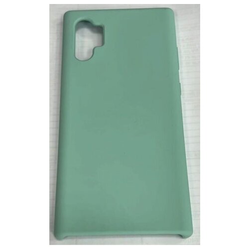 Накладка силикон Silicone Cover для Galaxy Note 10+ /Note 10+ 5G Mint