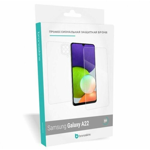 Защитная пленка для экрана и корпуса Samsung Galaxy A03s (Глянцевая, Защита задней панели)