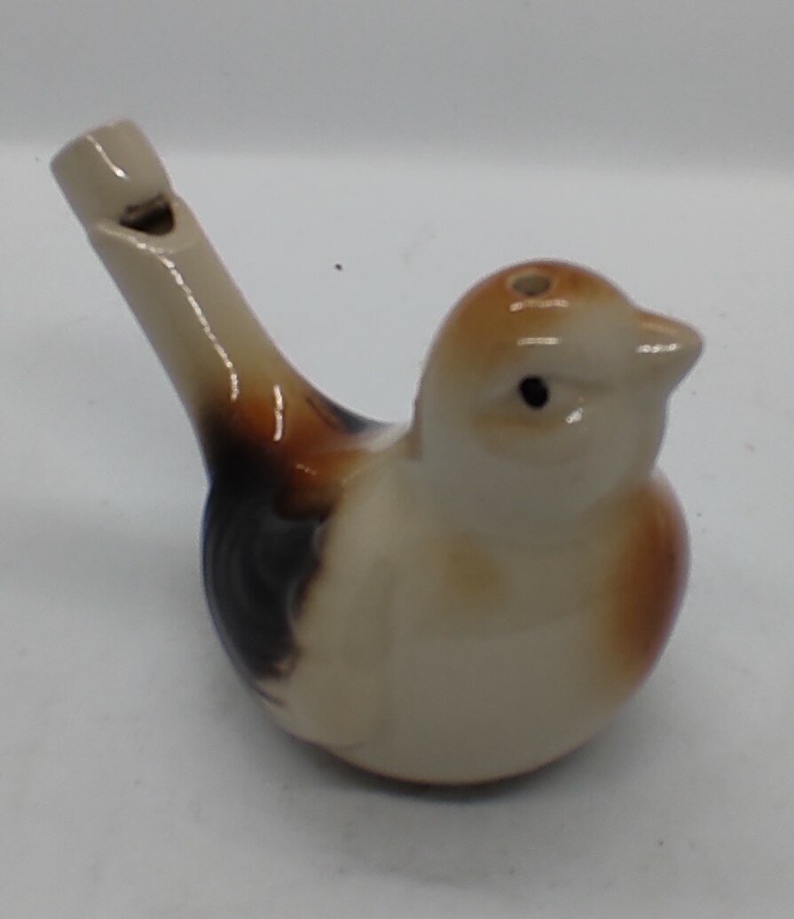 Свистулька фарфоровая "Соловей" — фото 1