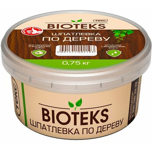 Шпатлевка по дереву Биотекс Профи дуб 075 кг 530₽