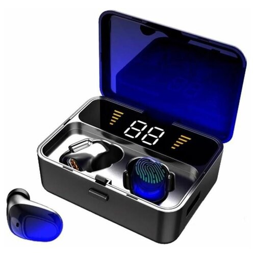 Наушники Беспроводные с кейсом Power Bank 3000 mah Bluetooth с индикацией заряда ES01 tws 95000₽