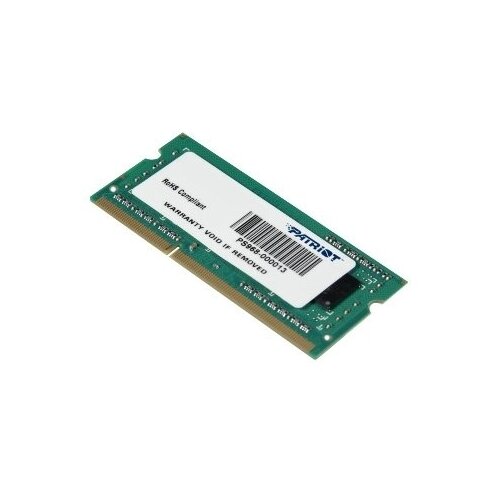 Оперативная память 4 Gb 1600 MHz PATRIOT SL PSD34G160081S 126000₽