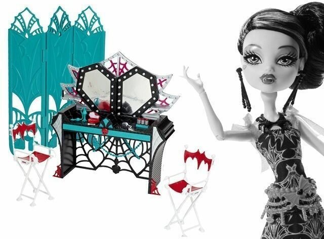 Monster High Гримерка для Дракулауры, Игровой набор