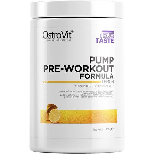 Предтренировочные комплексы OstroVit PUMP Pre-Workout Formula (500 г) Лимон