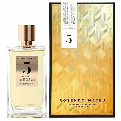 Парфюмерная вода Rosendo Mateu № 5 Floral Amber Sensual Musk 100 ml