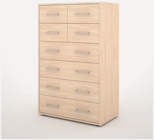 Изображение товара Комод Карло-900b дуб молочный классический для гостиной в современном стиле