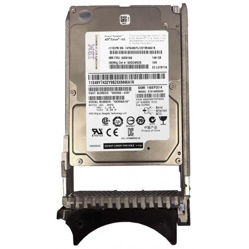 Жесткий диск IBM 44V8185 1468Gb 15000 SAS 25 HDD 1866500₽