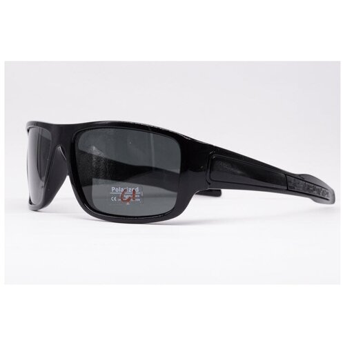 Солнцезащитные очки WZO, прямоугольные, оправа: пластик, спортивные, поляризационные, для мужчин