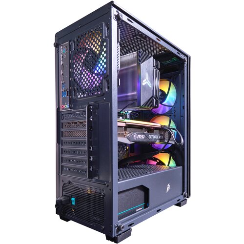 Мощный игровой компьютер Intel Core i5 10400F 6 ядер / 12 потоков/BAZA LIGHT 3.0/ Windows + Drivers + Office бесплатно с ключами