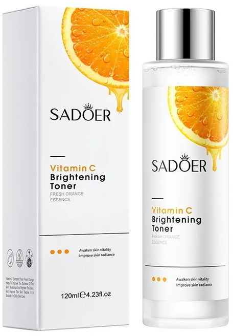 Тонер с эффектом сияния Sadoer Vitamin C Brighening Toner 120 мл