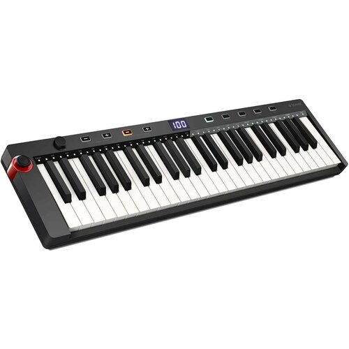 DONNER N-49 USB MIDI клавиатура, 49 клавиш carry on fс 49 портативная складная midi клавиатура 49 клавиш