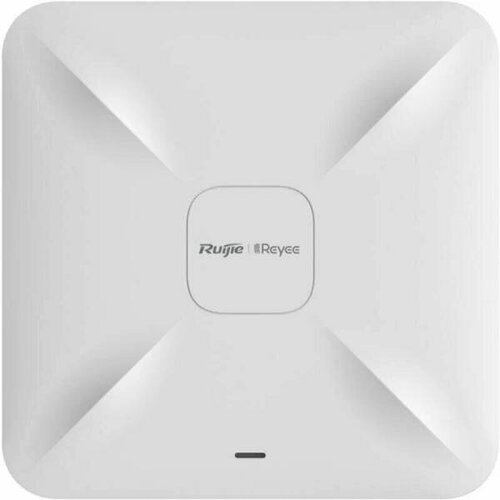 Reyee AC1300 Dual Band Ceiling Mount Access Point, 867Mbps at 5GHz + 400Mbps at 2.4GHz, 2 10/100/1000base-t Ethernet uplink port, Internal Antennas, su