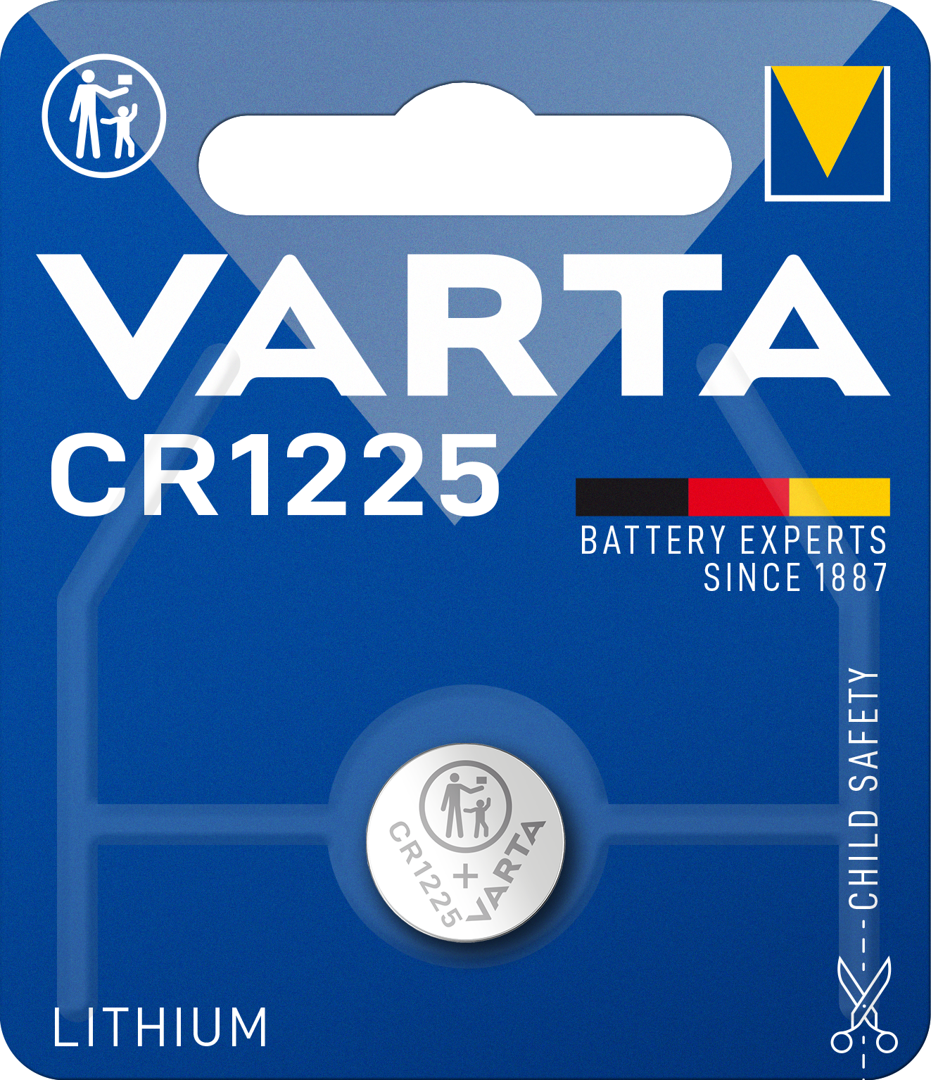 Элемент питания VARTA ELECTRONICS CR 1225 - (блистер 1шт)