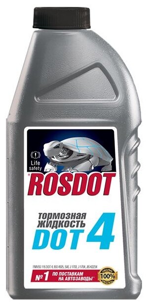 Тормозная жидкость ROSDOT DOT 4