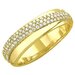 Кольца Эстет Кольцо россыпь из золота с бриллиантами