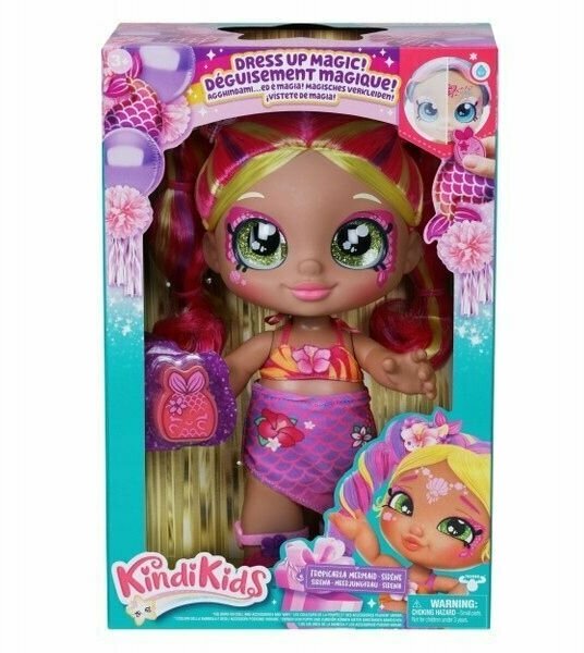 Кукла Kindi Kids Tropicarla mermaid Moose Тропикарла 25 см 50245