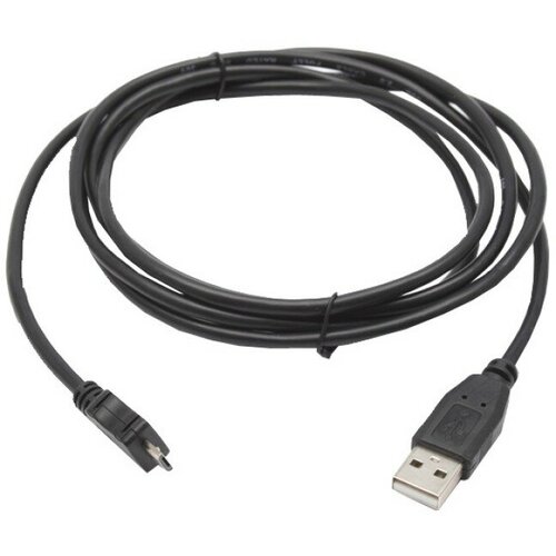 Кабель USB-microUSB 2.0, 1,8 м SVEN, для подключения портативных устройств и периферии, черный, SV-004606