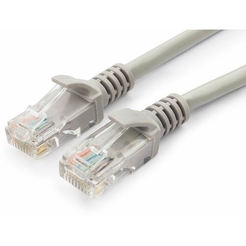 Vention Патч-корд прямой Ethernet UTP cat.6, RJ45 сетевой кабель для ноутбука, роутера, кабель локальной сети, длина 5 м, цвет серый vention патч корд прямой ethernet utp cat 6 rj45 сетевой кабель для ноутбука роутера кабель локальной сети длина 3 м цвет серый