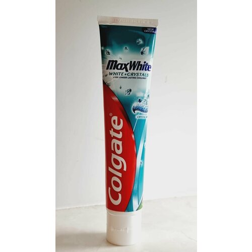 Зубная паста Colgate Max White Crystals 125 мл (Из Финляндии)