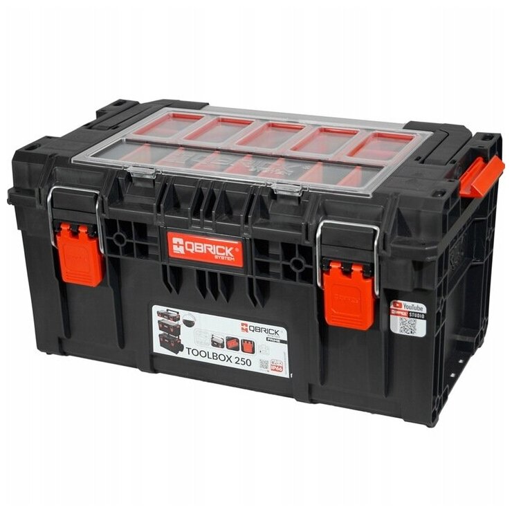 Ящик для инструментов Qbrick System PRIME Toolbox 250 Expert 535x327x277 мм - фотография № 1