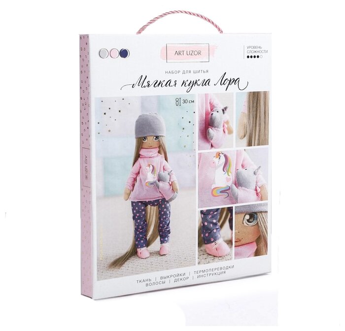 Арт Узор Набор для шитья Мягкая кукла Лора (3548678) — купить по выгодной цене на Яндекс.Маркете