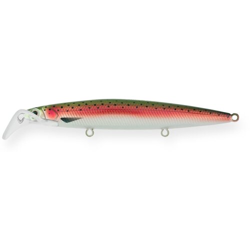 Воблер Минноу Strike Pro Scooter Minnow 110F, цвет: 71 Trout Silver, (EG-186F#71)