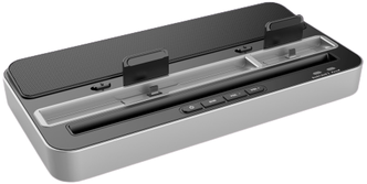 IPEGA Зарядная станция для Nintendo Switch и смартфона с колонкой (PG-9119) черный/серебристый