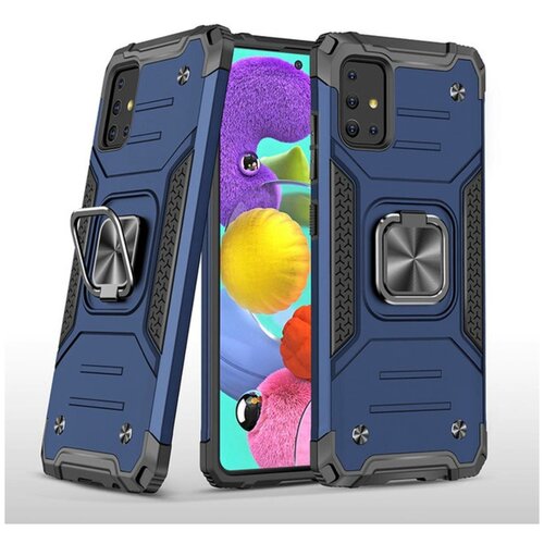 Противоударный чехол Legion Case для Xiaomi Redmi Note 11 Pro синий