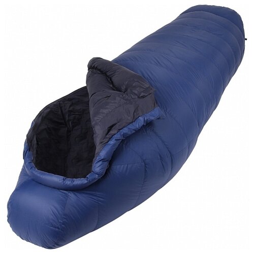 Спальный мешок пуховый Adventure Extreme синий 220x85x55