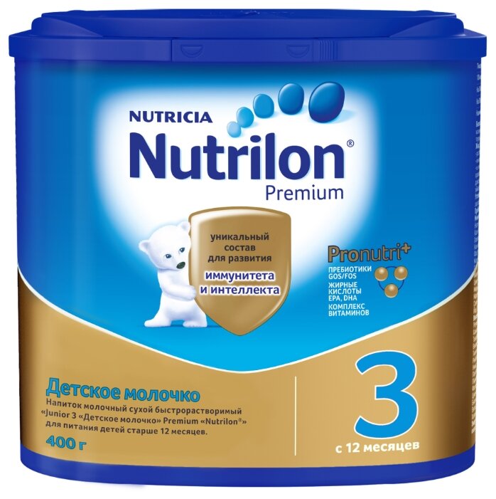 Смесь Nutrilon (Nutricia) 3 Premium, с 12 месяцев