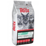 Сухой корм BLITZ KITTEN Sensitive для котят 10кг - изображение
