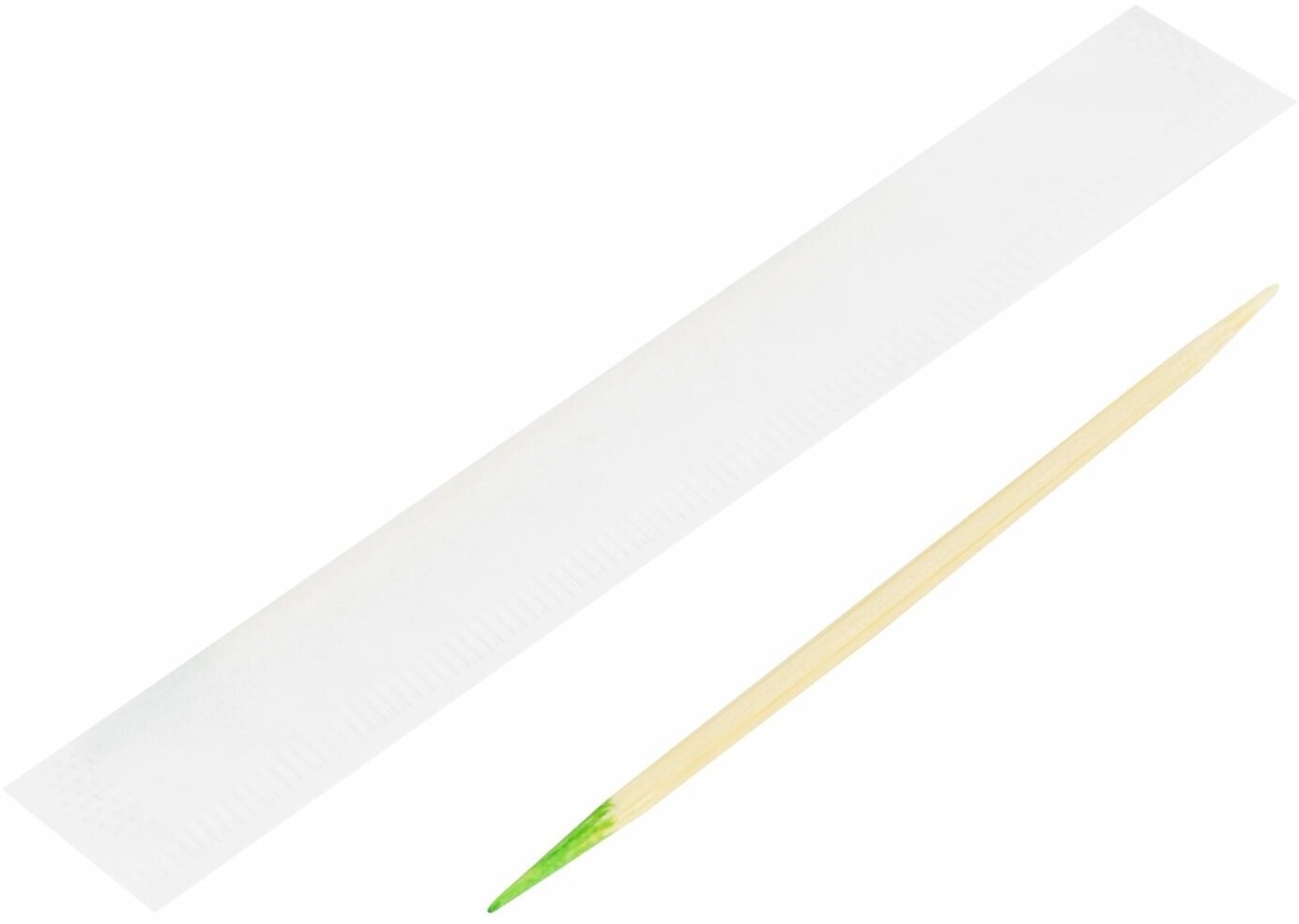 Зубочистки Белый Аист с ментолом, бамбуковые, 1000 шт, в индивидуальной упаковке (85)