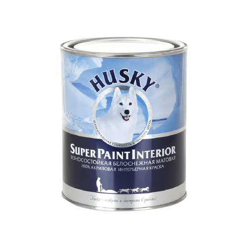 Краска интерьерная Husky Super Paint Interior 2,5 л, белый