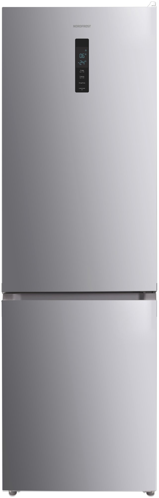 Холодильник NORDFROST RFC 350D NF двухкамерный 348 л объем Total No Frost дисплей