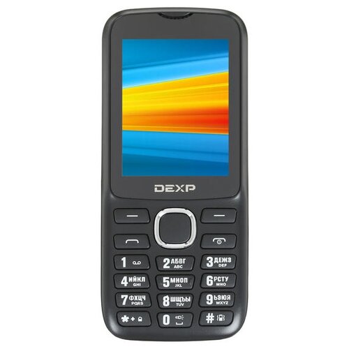 Телефон DEXP C241 2 SIM черный 354100₽