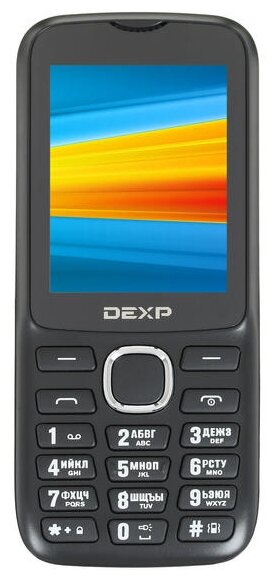Телефон DEXP А241, черный