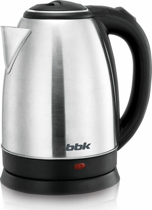 Чайник электрический BBK Ek1760s нержавеющая сталь/черный, 1.7л