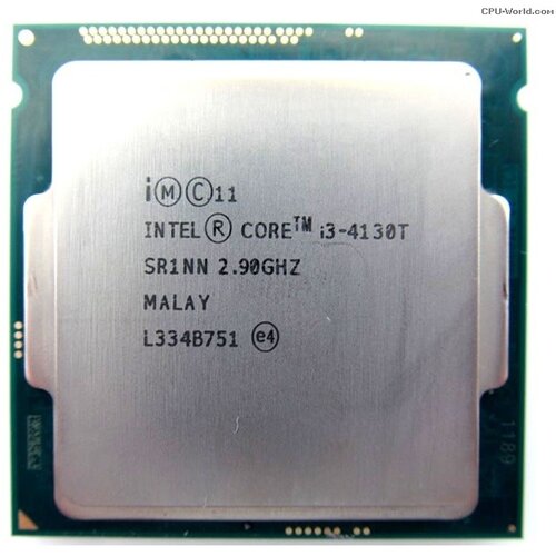 Процессор Intel Core i3-4130T Haswell LGA1150, 2 x 2900 МГц, OEM процессор intel pentium g3220 haswell lga1150 2 x 3000 мгц oem