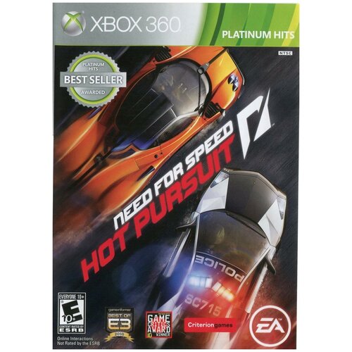 Need for Speed Hot Pursuit (Xbox 360) английский язык