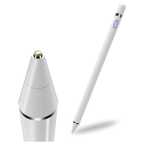 Стилус-карандаш для смартфонов и планшетов Smart Pencil 2 шт (Белый)