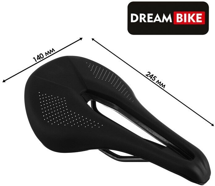 Dream Bike Седло Dream Bike «Спорт», цвет чёрный